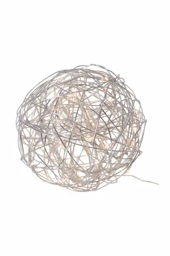 Star Trading Lyskæde Trassel 30 cm udendørs Silver Best