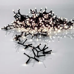 Star Trading Udendørsbelysning|Julebelysning>Lyskæde Crispy Ice 800 Sort