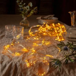 Star Trading Lyskæde DewDrop 720 Sølvfarvet Online