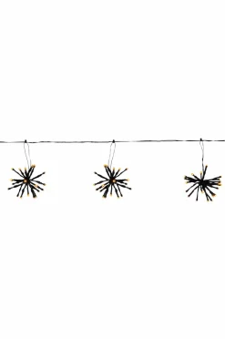 Star Trading Lyskæde Flower Curtain 001001black