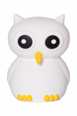 Star Trading Natlampe LED Funktionel ugle Hvid