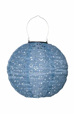 Star Trading Solcelledekoration Festa 25cm Blå Outlet