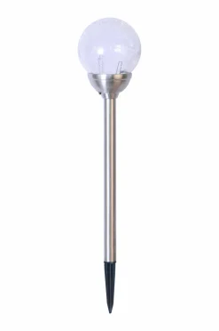 Star Trading Solcellelampe Gångljus Krom Sale