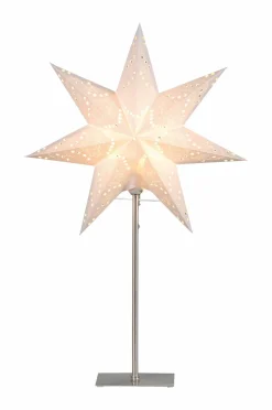 Star Trading Julebelysning>Stjerne på fod Sensy Hvid