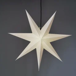 Star Trading Julepynt|Julebelysning>Stjerne Frozen 70cm Hvid