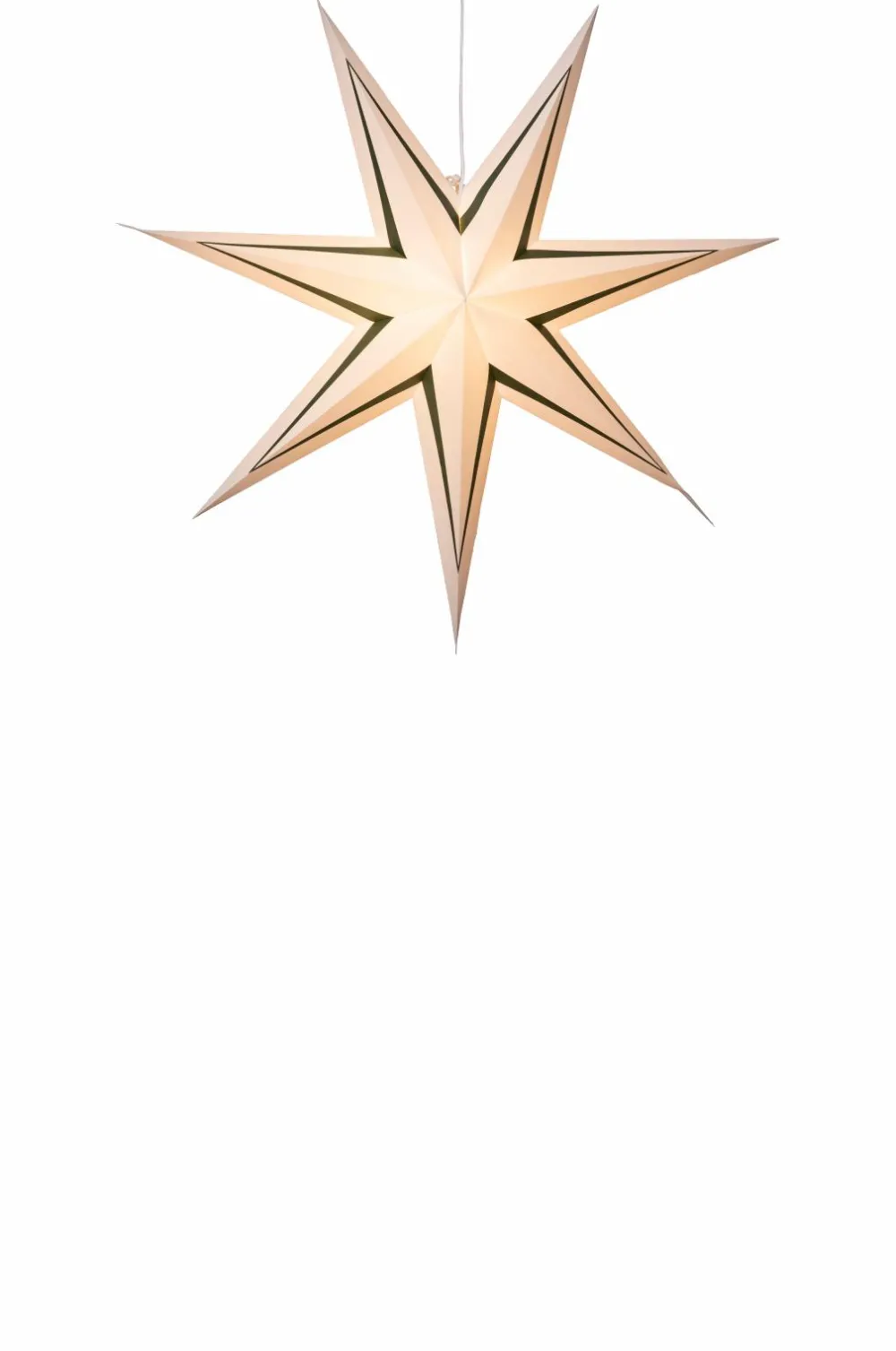 Star Trading Stjerne Stribe 80cm Grøn