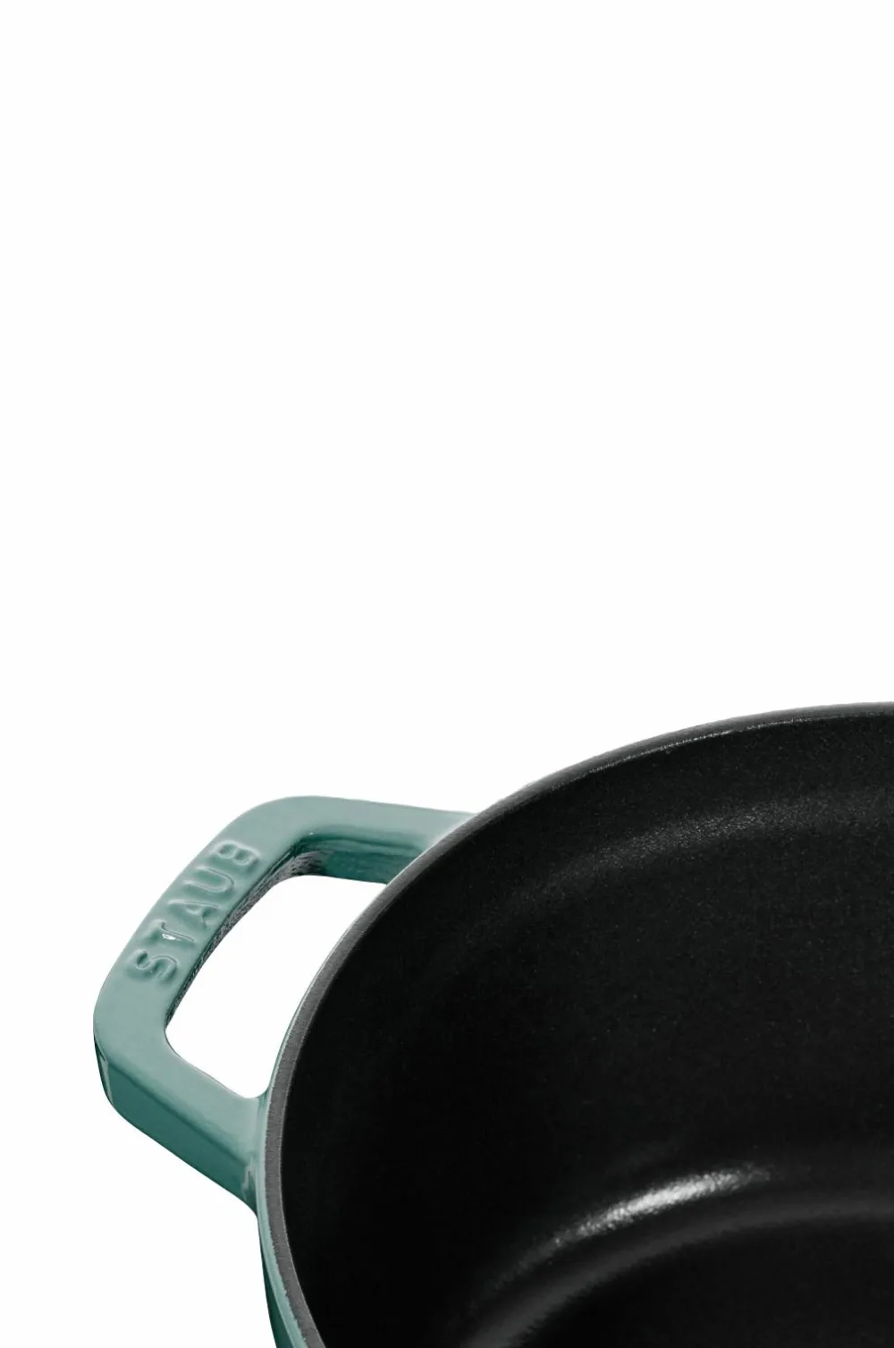 Staub Pander & Gryder>Gjutjärnsgryta 24 cm Eukalyptus Green