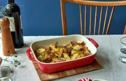 Staub Gratinfad Rektangulært 27x20 cm 2,35 l Cherry red Best