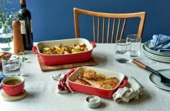 Staub Gratinfad Rektangulært 27x20 cm 2,35 l Cherry red Best