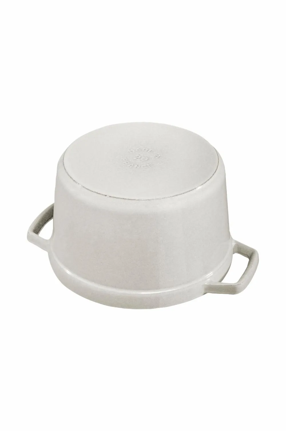 Staub Pander & Gryder>Gryde La Cocotte rund dyb 24 cm, 4,8 l White truffle