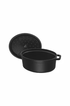 Staub Pander & Gryder>Gryde La Cocotte oval 31 cm, 5,5 l Black