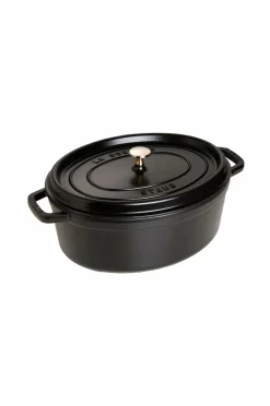 Staub Gryde La Cocotte oval 33 cm, 6,7 l Black Hot