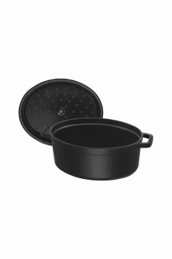 Staub Gryde La Cocotte oval 33 cm, 6,7 l Black Hot