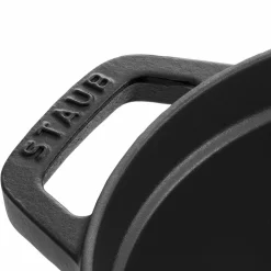 Staub Gryde La Cocotte oval 33 cm, 6,7 l Black Hot