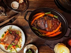 Staub Gryde La Cocotte oval 33 cm, 6,7 l Black Hot