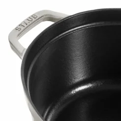 Staub Gryde La Cocotte oval 37 cm, 8 l White Truffle