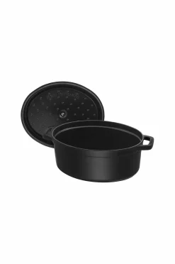 Staub Gryde La Cocotte oval 29 cm, 4,2 l Black Discount