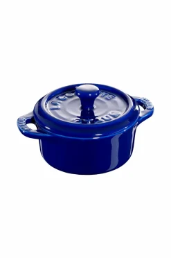 Staub Pander & Gryder>Minigryde rund 10 cm, 0,2 l Dark-Blue
