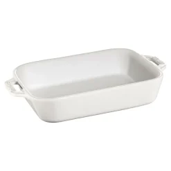 Staub Ovnfad/Gratinfad Rektangulært 20x16 cm 1,15 l Pure-White Clearance
