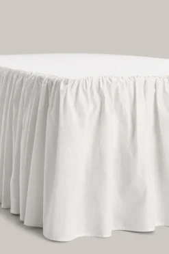 Staycation Sengekappe Loosed i bomuldspercale Hvid