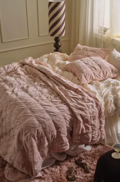 Staycation Sengetæppe Pleasent Lyserød New