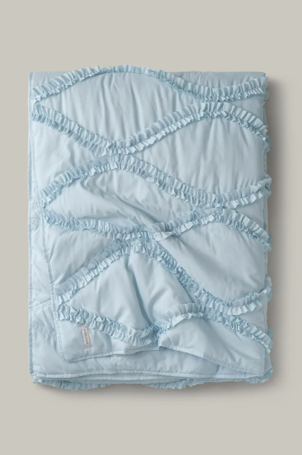 Staycation Sengetæpper>Sengetæppe Adorable Lyseblå