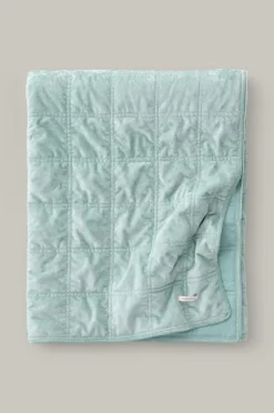 Staycation Sengetæpper>Sengetæppe Pleasent Ljus blågrön