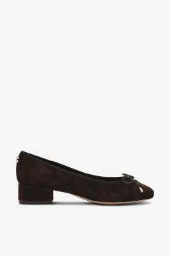 Steve Madden Ballerinasko>Ballerinasko Cherisher Chocolate Brown Suede