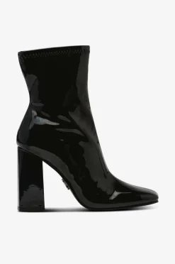 Steve Madden Boots Traverse Bootie Black patent Discount