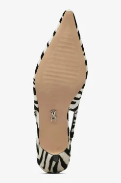 Steve Madden Højhælet sko Kari Slingback Zebra