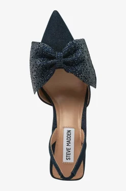 Steve Madden Højhælet sko Niteowl Sandal Blue denim