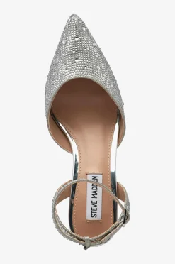Steve Madden Sandal med hæl Kittie-r Heeled Sandals Sølvfarvet Sale