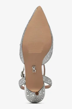Steve Madden Sandal med hæl Kittie-r Heeled Sandals Sølvfarvet Sale