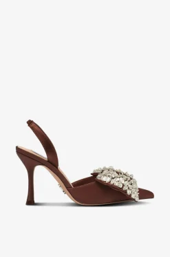 Steve Madden Sandaler med hæl Lovie Brn Satin Sale