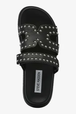 Steve Madden Sandaler & Sandaler Med Hæl>Sandaler Missile-S Sandal Black With Studs