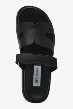 Steve Madden Sandaler & Sandaler Med Hæl>Sandaler Missile-E Blk action leather