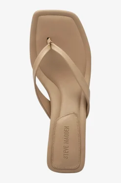 Steve Madden Højhælede Sko>Sandaler med hæl Heyley Heeled Sandals Tan leather