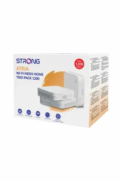 Strong Atria Wifi Mesh 1200 Home Kit 2,4+5GHz 3-pack No color Online