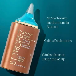 St.Tropez Self Tan Express Sunlit Skin Bronzing Tint + Tan No Color Clearance