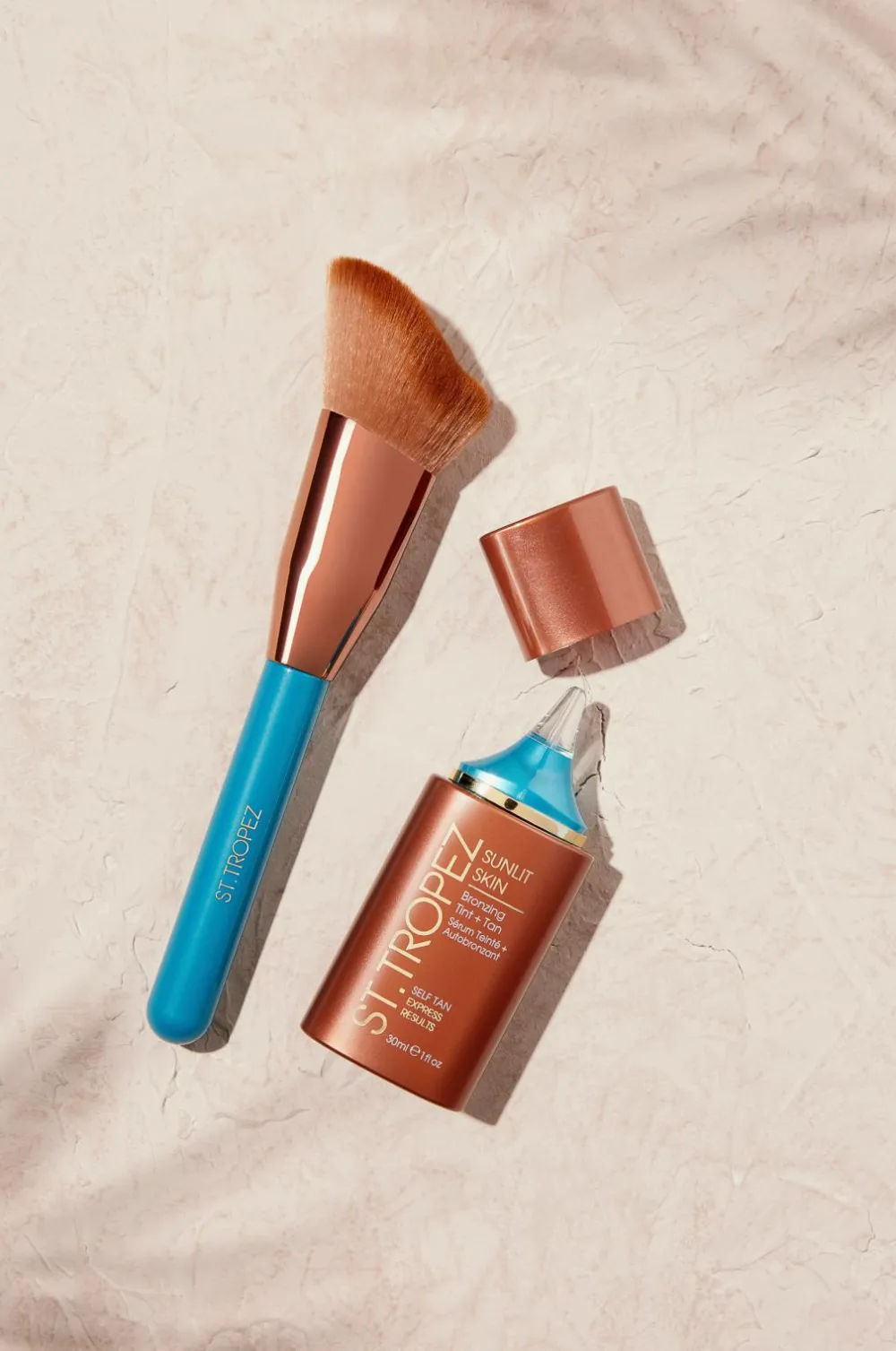 St.Tropez Self Tan Express Sunlit Skin Bronzing Tint + Tan No Color Clearance