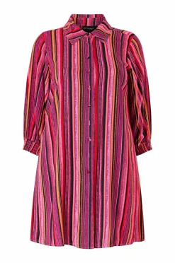 Studio Kjoler>Kjole sEmilie Pink stripes