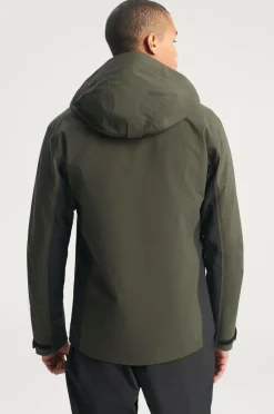 Studio Total Overtøj|Overtøj>Active Skaljakke 3-Layer Shell Jacket Dark army