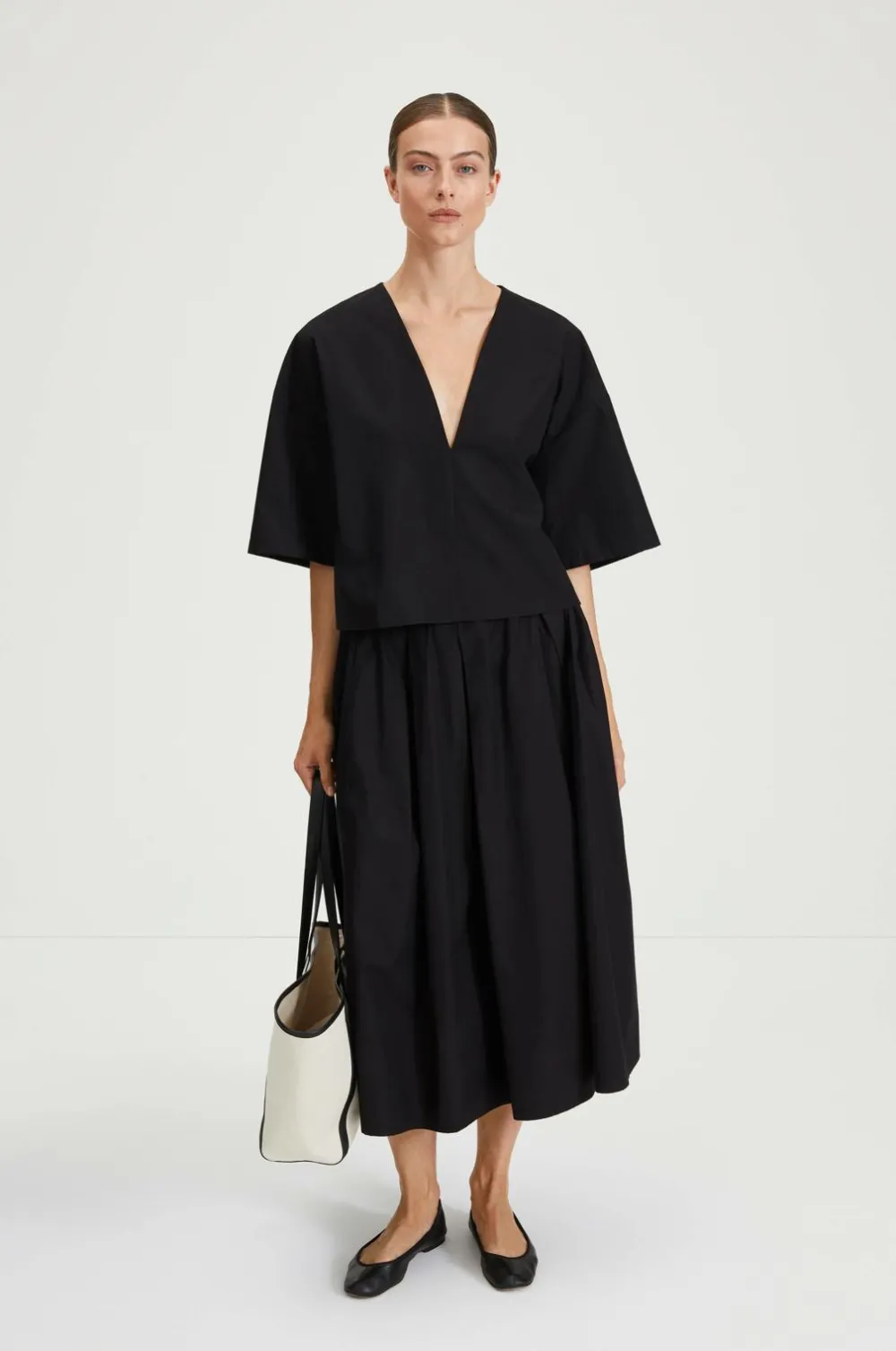 Stylein Yendi Canvas Bag Black/cream Discount