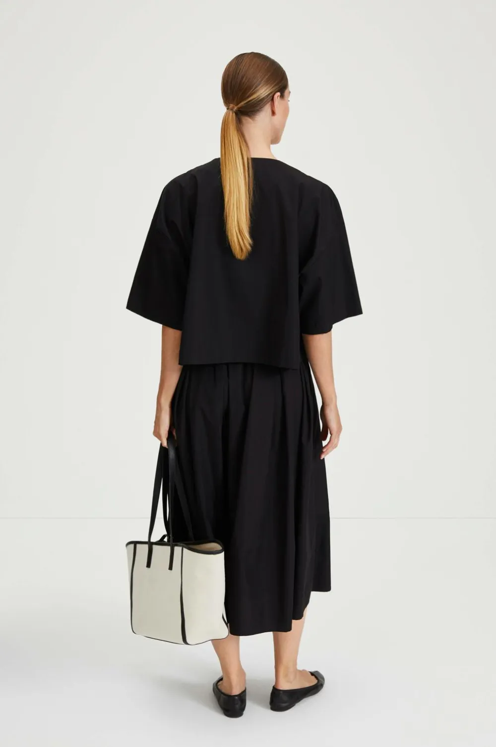 Stylein Yendi Canvas Bag Black/cream Discount