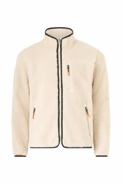 Superdry Fleecejakke Outdoor Full Zip Fleece Oatmeal Beige Sale