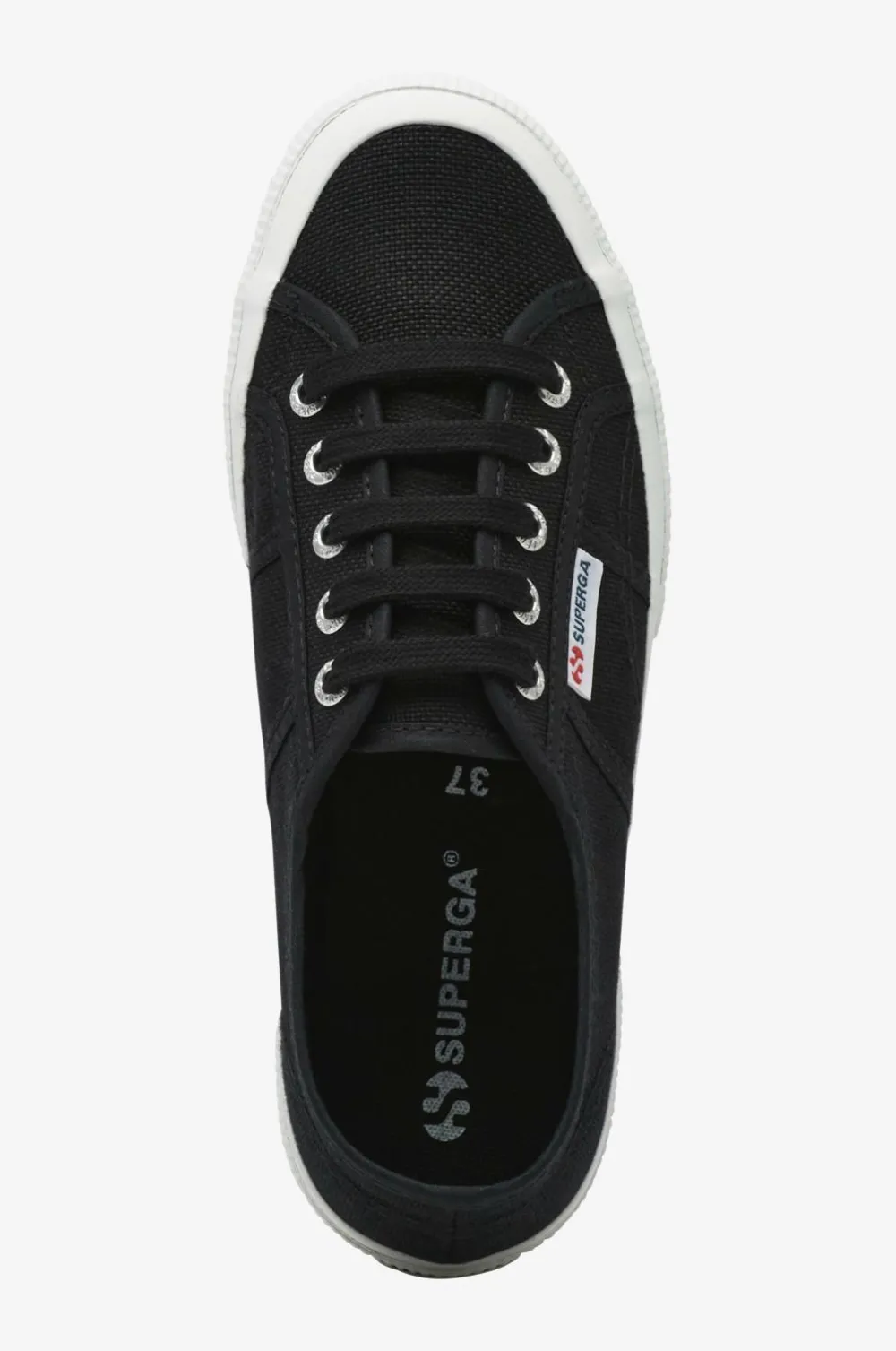 Superga Lærredssko|Sneakers>Sneakers 2750 Cotu Classic F83 Black/White