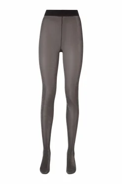 Swedish Stockings Strømpebukser Tora Shimmery Tights Black Discount