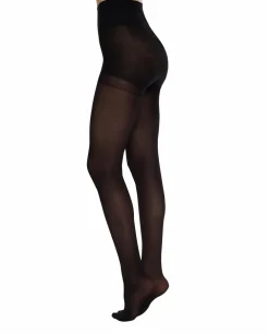 Swedish Stockings Strømpebukser Anna Control 40 Den - medium support Sort Discount