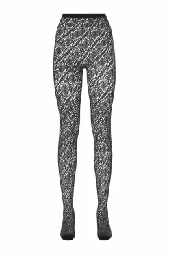 Swedish Stockings Strømpebukser>Strømpebukser Lykke Net Tights Black
