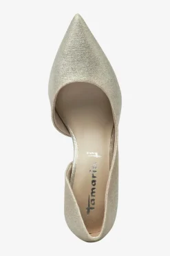 Tamaris Højhælet sko Champagne Outlet